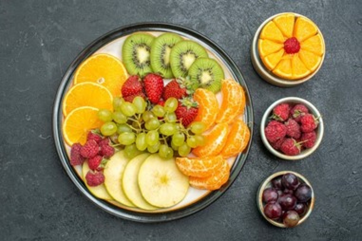 Platter of various fruits